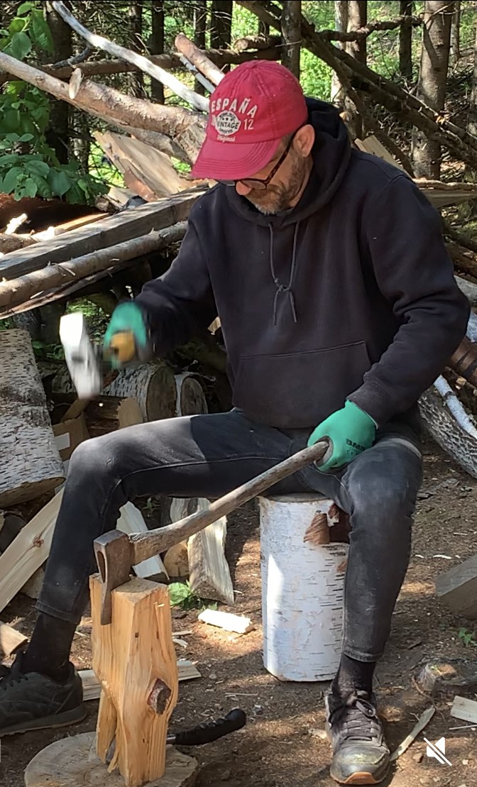 Artiste en résidence- coin établi